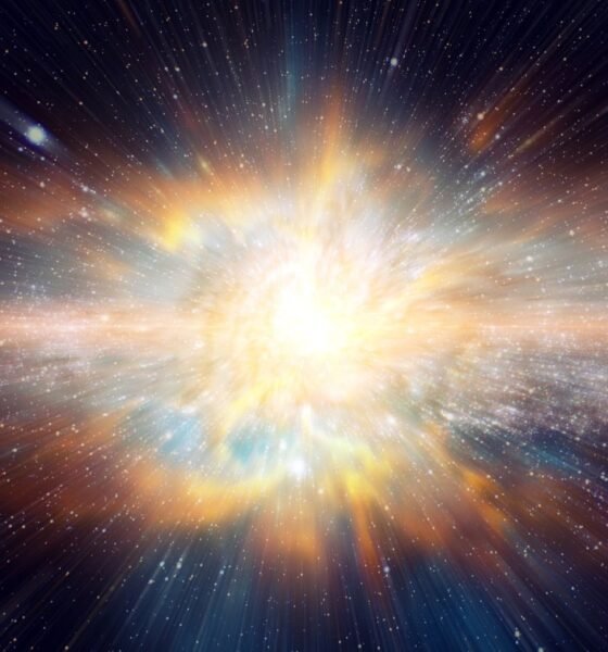 Astrónomos detectan una potente señal láser natural procedente de una colisión de galaxias situada a casi 8.000 millones de años luz de la Tierra.